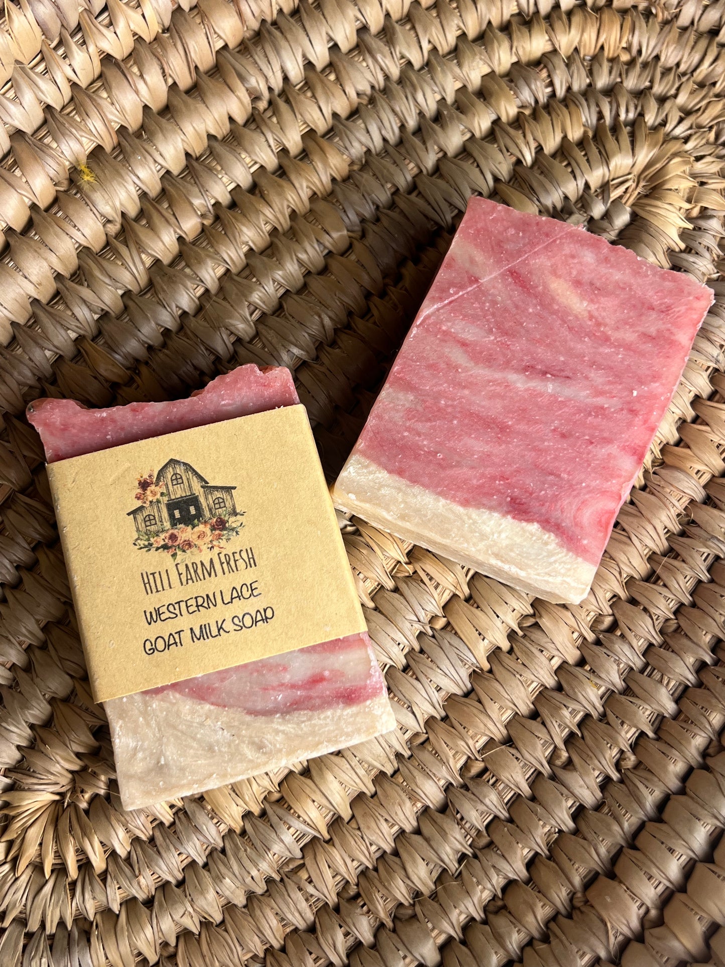 Western Lace Goat milk soap