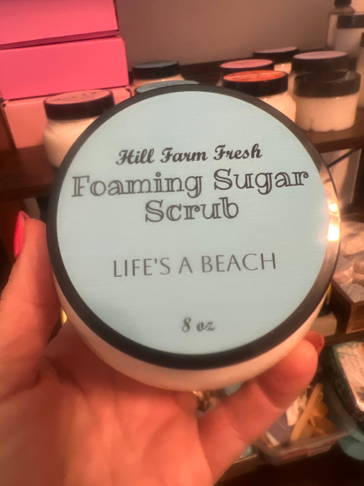 Foaming Sugar Scrub
