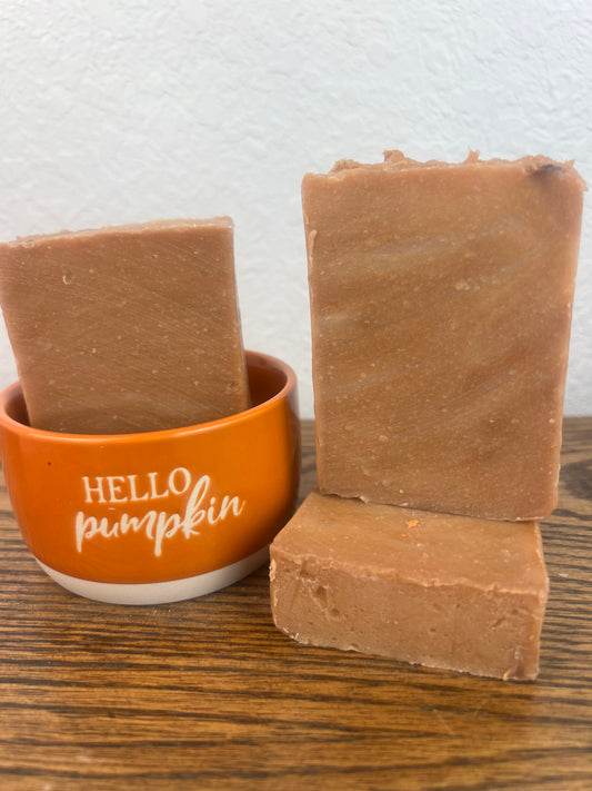 Pumpkin Pie goat milk soap