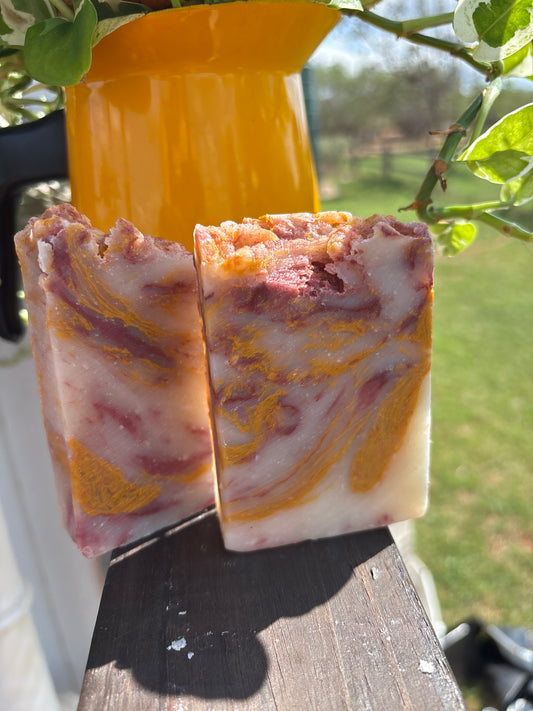 Spicy Mango Twist Goat Milk Soap