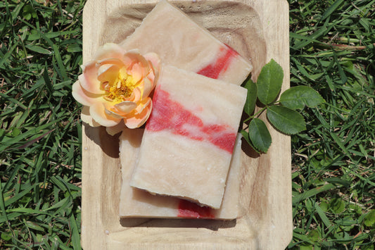 Apple Rose Goat milk soap