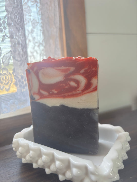 Peppermint Hot Cocoa Goat milk Soap