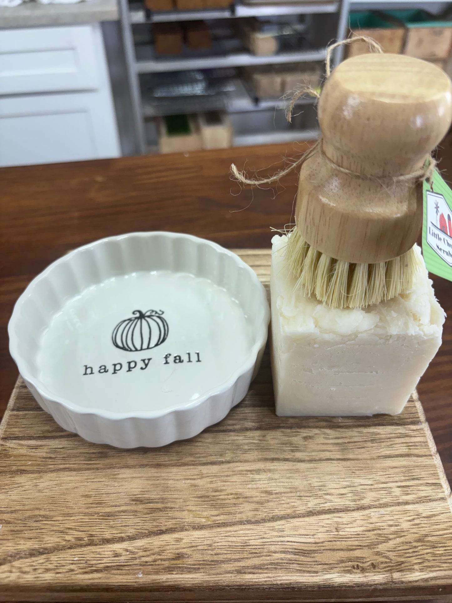 Fall-themed Dish block gift set