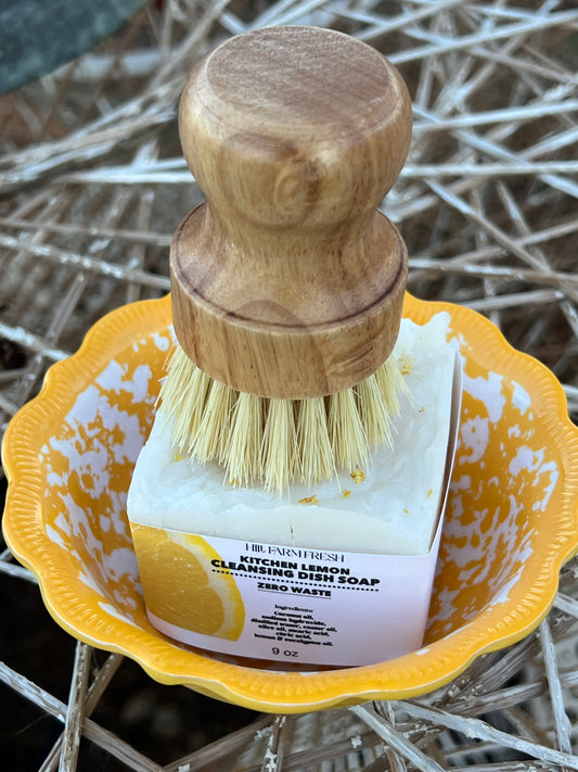 Kitchen Lemon Block Dish Set