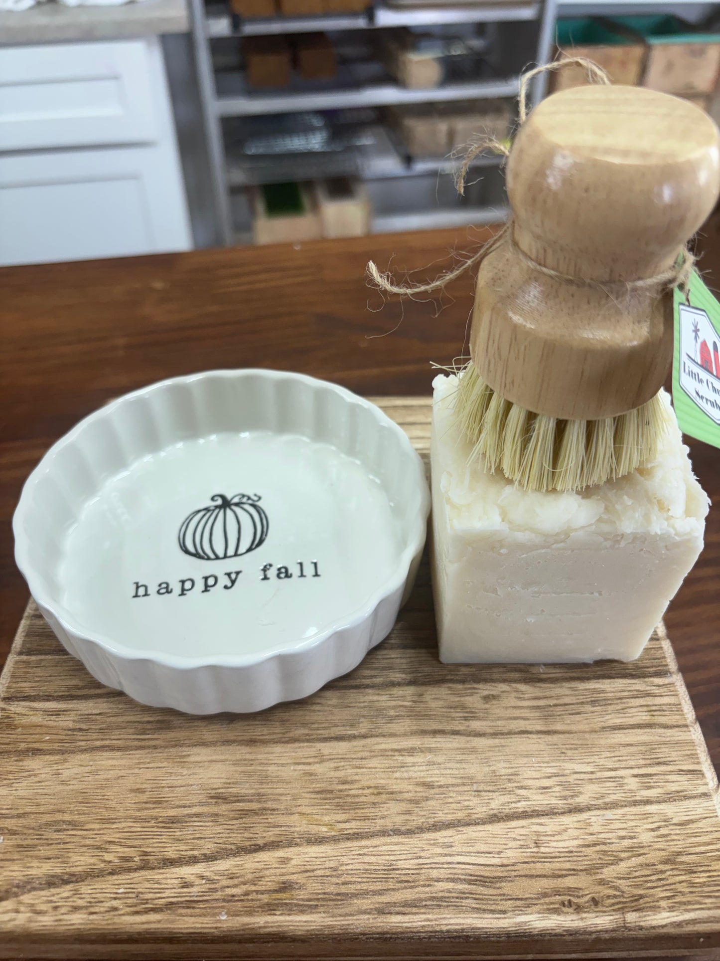 Fall-themed Dish block gift set