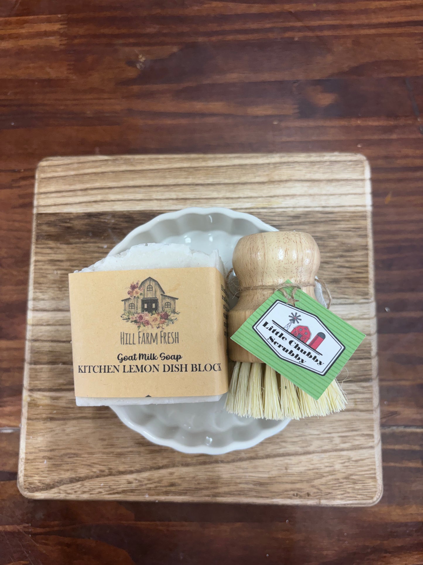 Fall-themed Dish block gift set