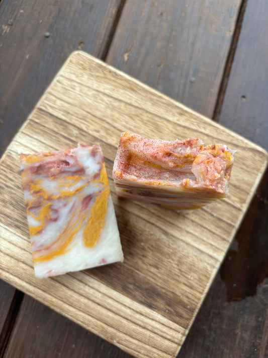 Spicy Mango Twist Goat Milk Soap
