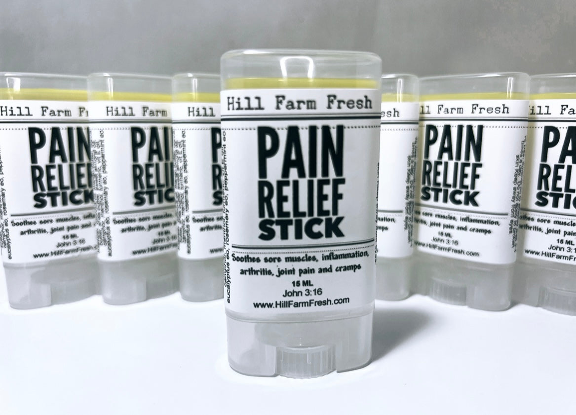 Pain Relief Stick Hill Farm Fresh