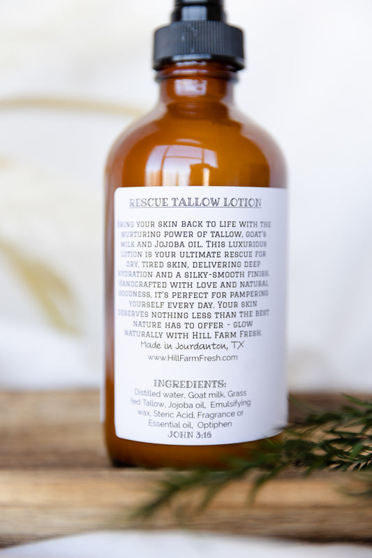 Rescue Tallow Lotion