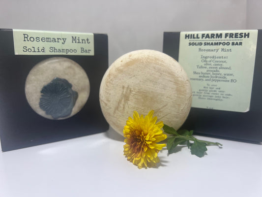 Rosemary Mint Tallow Shampoo Bar