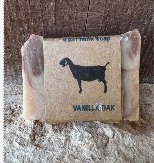 Vanilla Oak Goat Milk Soap