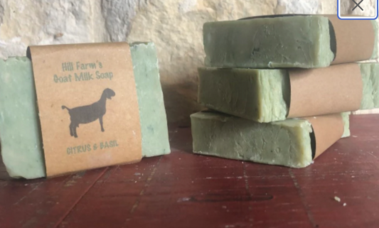 Citrus & Basil Goat Milk Soap